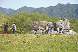 石舞台古墳の写真