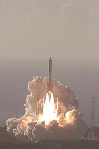 H2Aロケット打ち上げ時の写真